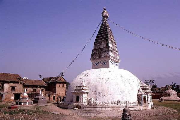 Historical Charumati Stupa